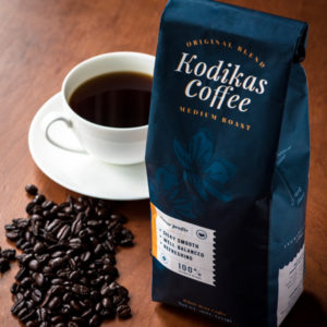 Kodika's Coffee packaging design