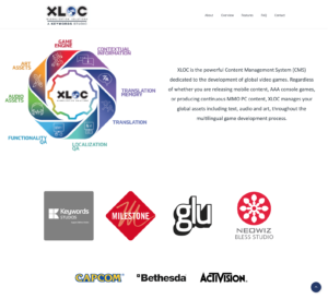 XLOC website design