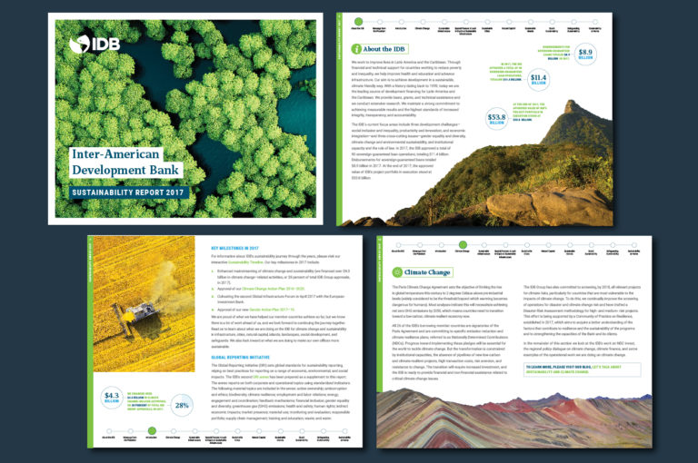 Featured Project: Inter-American Development Bank Sustainability Report