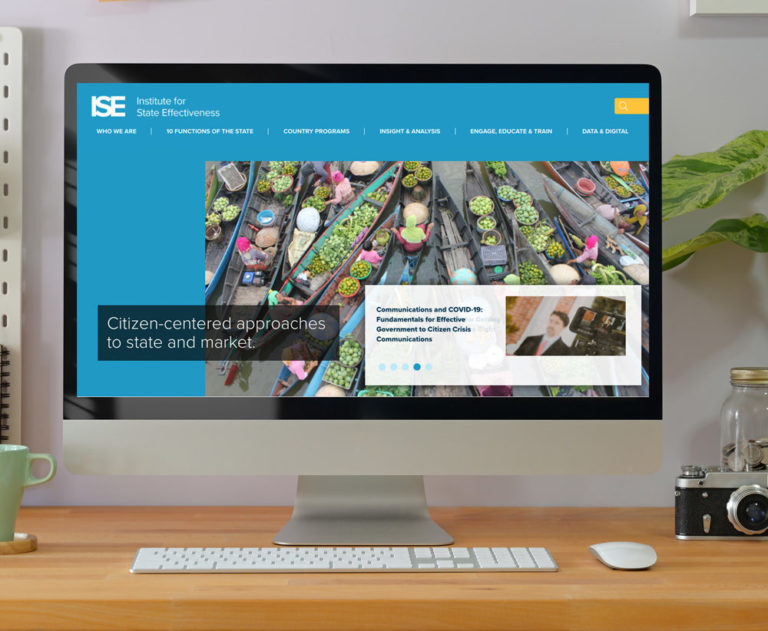 Featured Project: Institute for Effective States Website Redesign