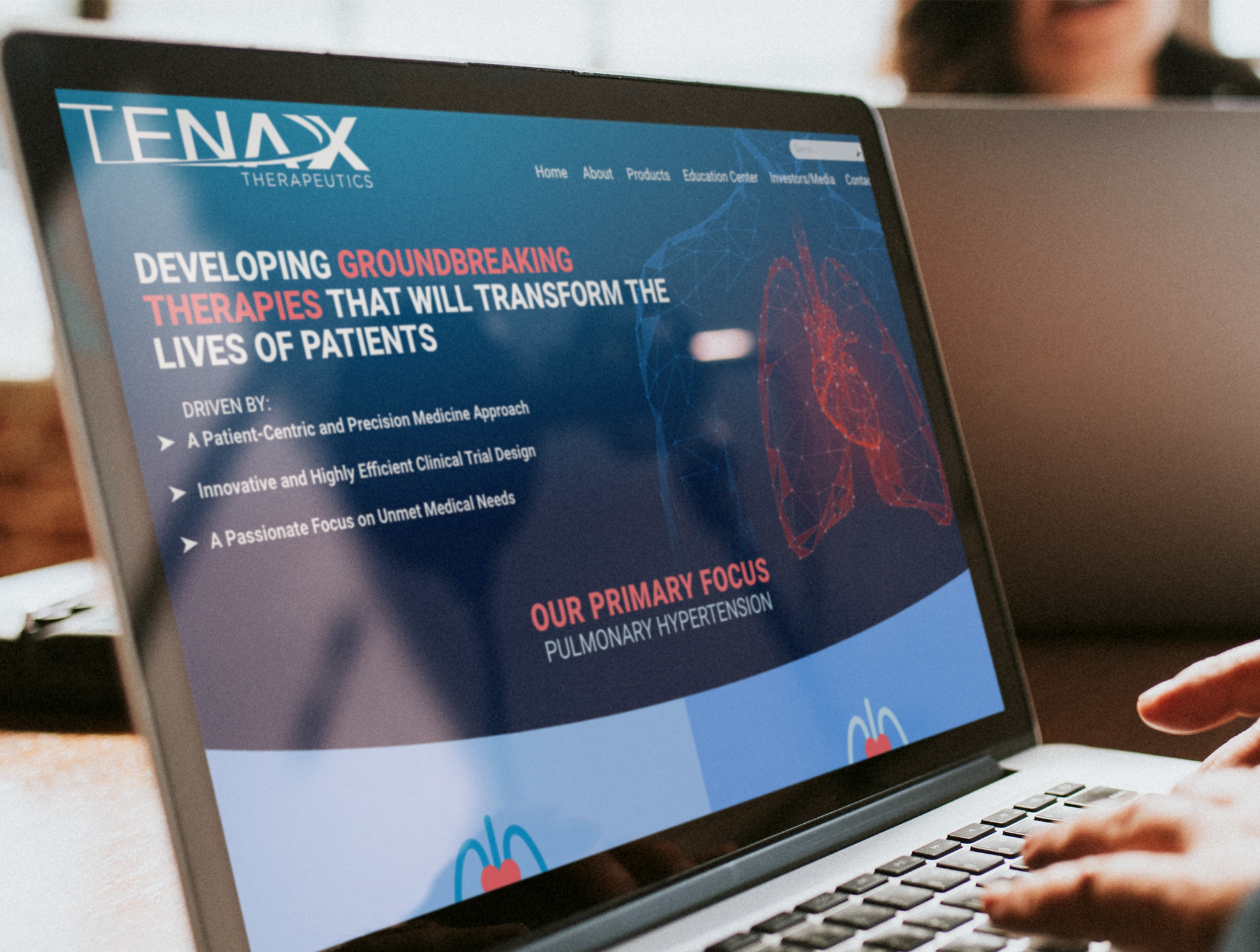 tsd-cs-website-tenax - Creative Agency DC | Design Agency DC | Top Shelf Design