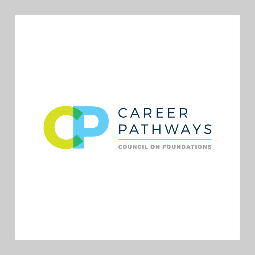 top shelf design portfolio work sample of brand logo design for career pathways